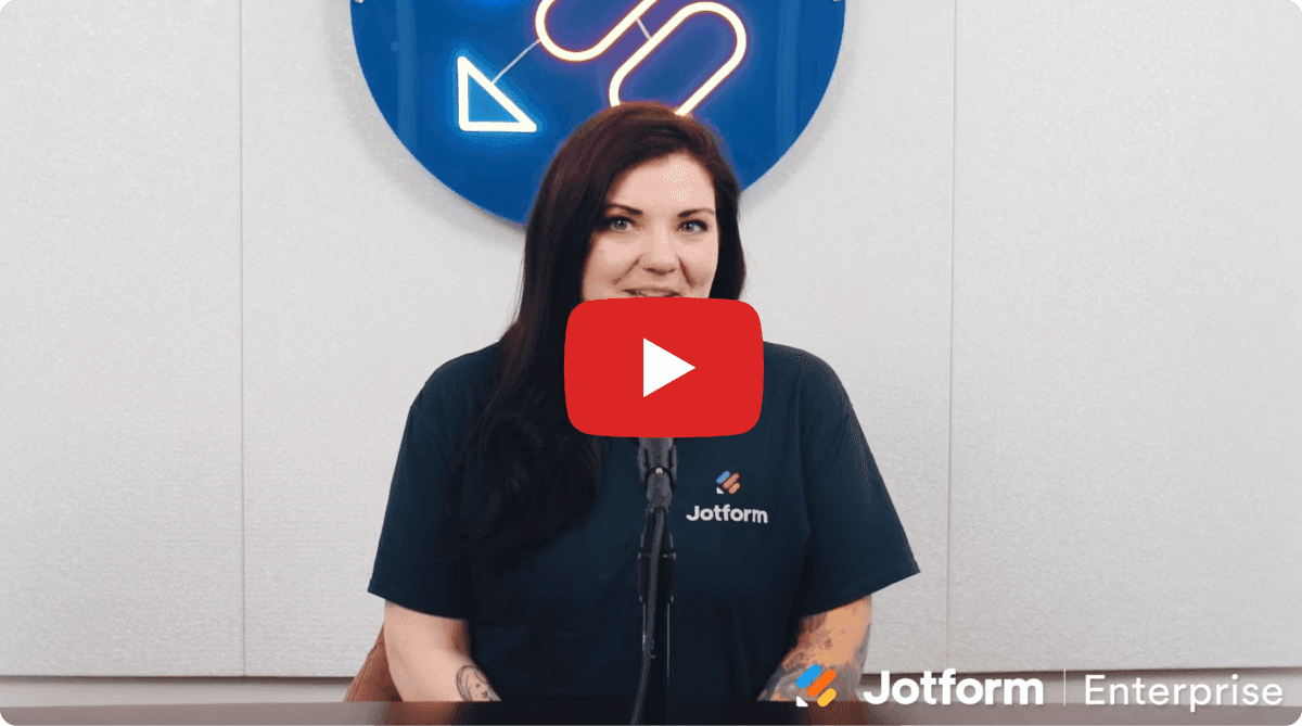 Jotform demo video preview